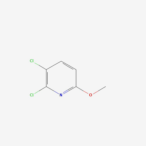 2,3-Dichloro-6-methoxypyridine (CAS: 83732-68-7) - Chemical Structure and Molecular Formula 
