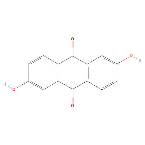 Anthraflavic Acid (CAS: 84-60-6) - Chemical Structure and Molecular Formula 