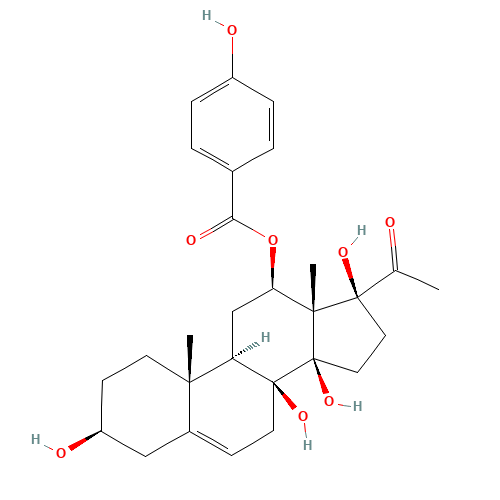 Qingyangshengenin (CAS: 84745-94-8) - Chemical Structure and Molecular Formula 