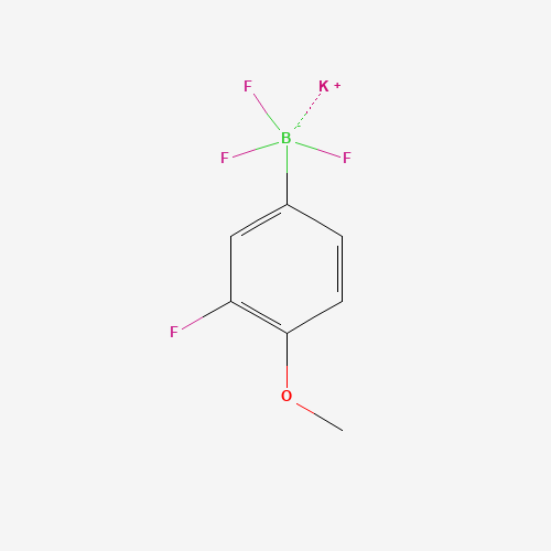 Potassium (3-fluoro-4-methoxyphenyl)trifluoroborate (CAS: 850623-62-0) - Related Chemical Product