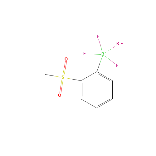 Potassium (2-methysulphonylphenyl)trifluoroborate (CAS: 850623-65-3) - Related Chemical Product