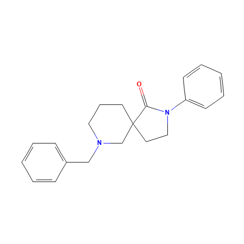7-Benzyl-2-phenyl-2,7-diazaspiro[4.5]decan-1-one (CAS: 852339-03-8) - Related Chemical Product