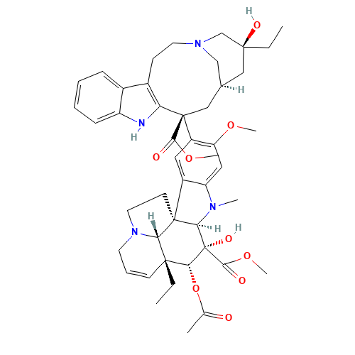 vinblastine (CAS: 865-21-4) - Chemical Structure and Molecular Formula 