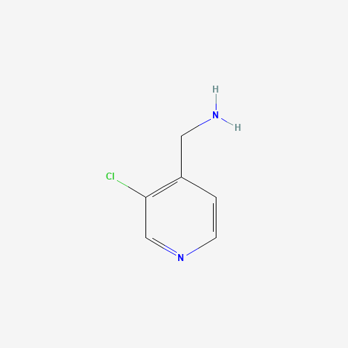 (3-CHLOROPYRIDIN-4-YL)METHANAMINE (CAS: 870063-65-3) - Chemical Structure and Molecular Formula 