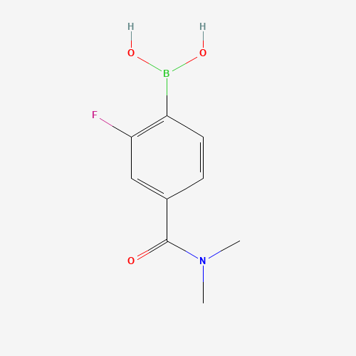 4-(DIMETHYLCARBAMOYL)-2-FLUOROPHENYLBORONIC ACID (CAS: 874289-30-2) - Related Chemical Product