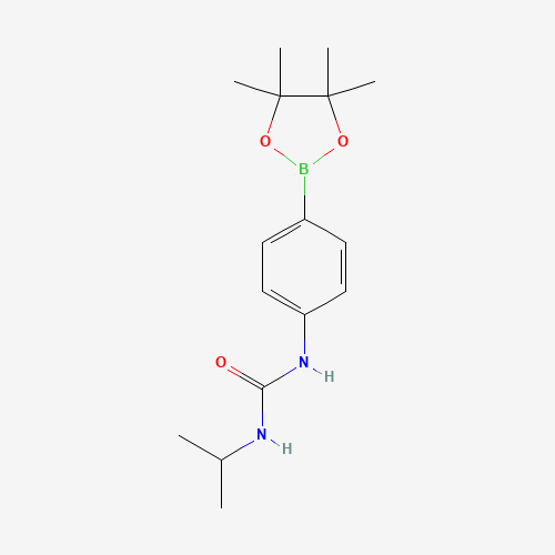 1-Isopropyl-3-(4-(4,4,5,5-tetramethyl-1,3,2-dioxaborolan-2-yl)phenyl)urea (CAS: 874291-02-8) - Related Chemical Product