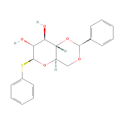 Phenyl 4,6-O-Benzylidene-1-thio-beta-D-glucopyranoside (CAS: 87508-17-6) - Related Chemical Product