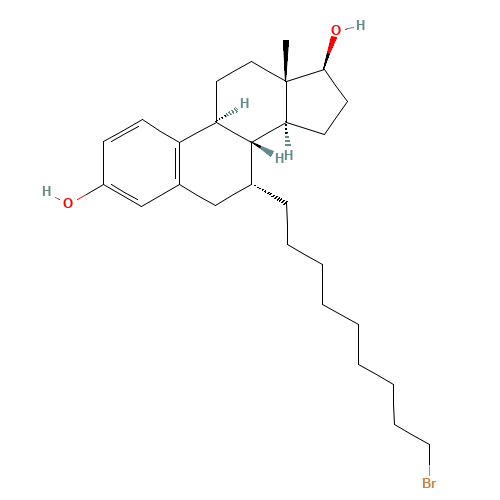 (7a,17b)-7-(9-Bromononyl)estra-1,3,5(10)-triene-3,17-diol (CAS: 875573-67-4) - Related Chemical Product