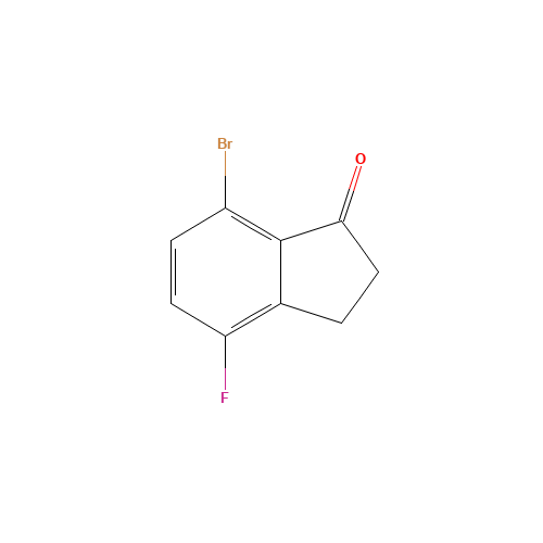 7-Bromo-4-fluoro-2,3-dihydro-1H-inden-1-one (CAS: 881189-73-7) - Related Chemical Product