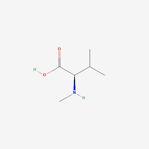 n-methyl-d-valine (CAS: 88930-14-7) - Chemical Structure and Molecular Formula 