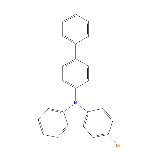 3-BROMO-9-(4-BIPHENYLYL)CARBAZOLE (CAS: 894791-46-9) - Related Chemical Product