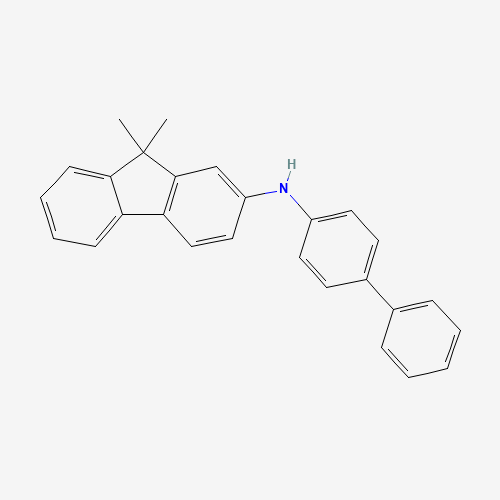 N-([1,1'-Biphenyl]-4-yl)-9,9-dimethyl-9H-fluoren-2-amine (CAS: 897671-69-1) - Related Chemical Product