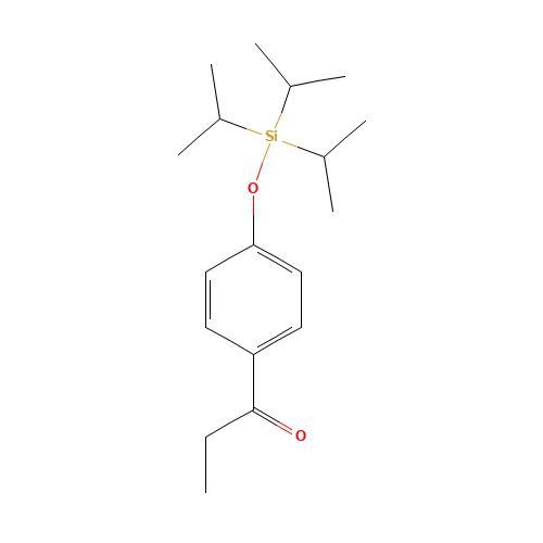 4-[(triisopropylsilyl) oxy]propiophenone (CAS: 134136-88-2) - Related Chemical Product