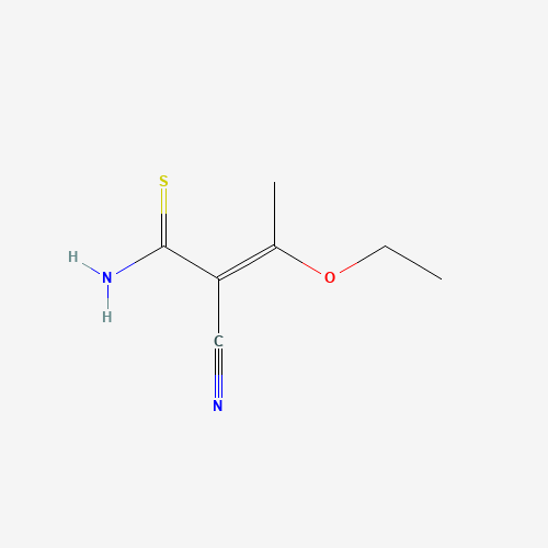 2-cyano-3-ethoxybut-2-enethioamide (CAS: 89943-20-4) - Related Chemical Product