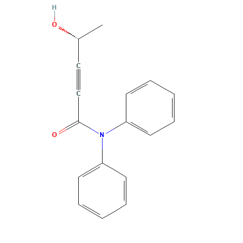 4-hydroxy-N,N-diphenyl-(4R)-2-Pentynamide (CAS: 899809-61-1) - Related Chemical Product