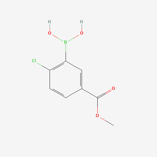 2-chloro-5-(methoxycarbonyl)phenylboronic acid (CAS: 913835-92-4) - Related Chemical Product