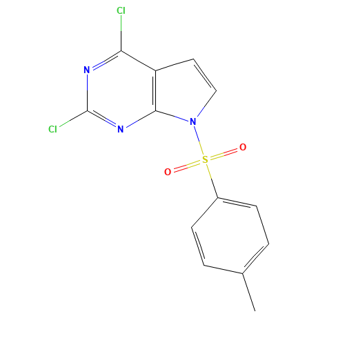2,4-dichloro-7-tosyl-7H-pyrrolo[2,3-d]pyrimidine (CAS: 934524-10-4) - Related Chemical Product
