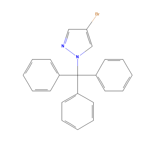 4-BROMO-1-TRITYL-1H-PYRAZOLE (CAS: 95162-14-4) - Related Chemical Product