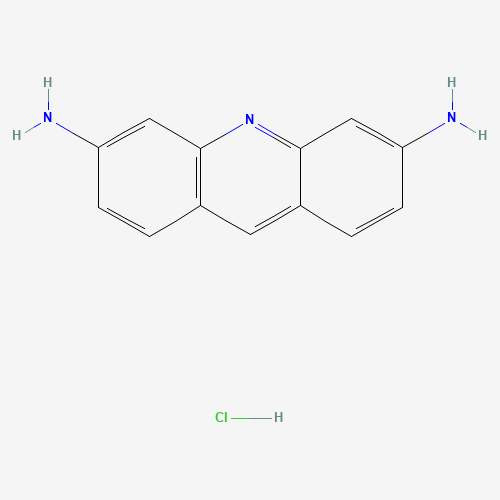 Proflavine hydrochloride (CAS: 952-23-8) - Chemical Structure and Molecular Formula 