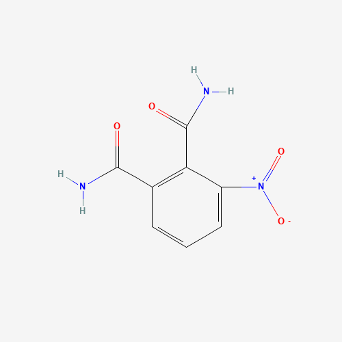 3-Nitrophthalamide (CAS: 96385-50-1) - Chemical Structure and Molecular Formula 