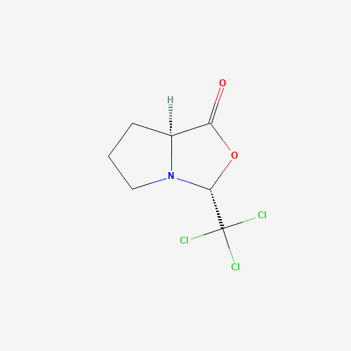 (3R,7aS)-3-(Trichloromethyl)tetrahydropyrrolo[1,2-c]oxazol-1(3H)-one (CAS: 97538-67-5) - Related Chemical Product