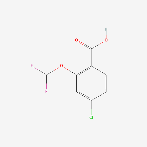 4-Chloro-2-(difluoromethoxy)benzoic acid (CAS: 97914-60-8) - Related Chemical Product