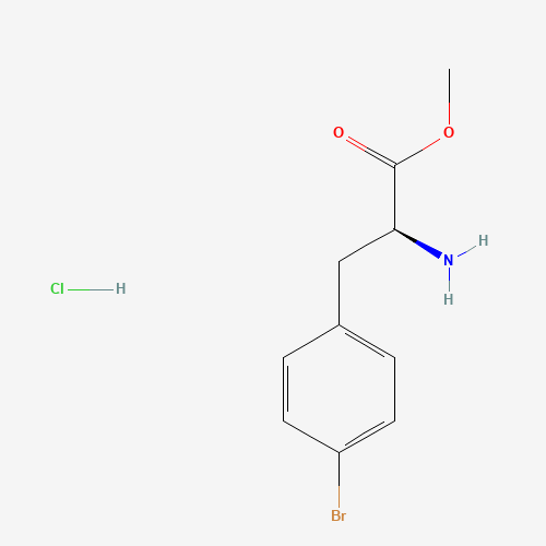 (S)-Methyl 2-amino-3-(4-bromophenyl)propanoate hydrochloride (CAS: 99359-32-7) - Related Chemical Product