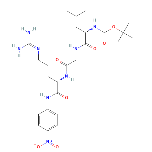N-T-BOC-LEU-GLY-ARG P-NITROANILIDE (CAS: 68223-96-1) - Related Chemical Product