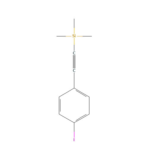 2-(4-iodophenyl)ethynyl-trimethylsilane (CAS: 134856-58-9) - Related Chemical Product