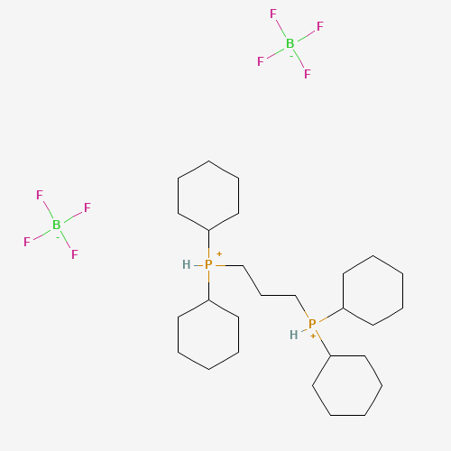 1,3-Bis(dicyclohexylphosphino)propane bis(tetrafluoroborate) (CAS: 1002345-50-7) - Related Chemical Product