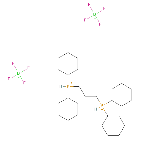 1,3-Bis(dicyclohexylphosphino)propane bis(tetrafluoroborate) (CAS: 1002345-50-7) - Related Chemical Product