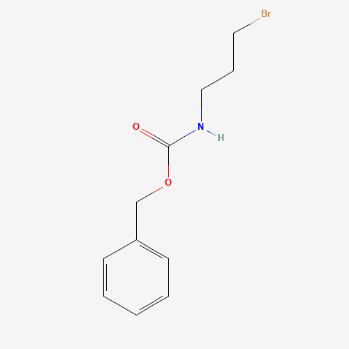 benzyl N-(3-bromopropyl)carbamate chemical structure benzyl N-(3-bromopropyl)carbamate (CAS: 39945-54-5) - Chemical Structure and Molecular Formula