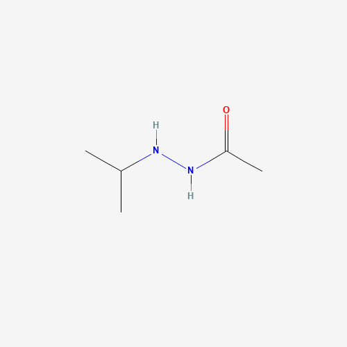 N'-propan-2-ylacetohydrazide (CAS: 4466-50-6) - Chemical Structure and Molecular Formula 