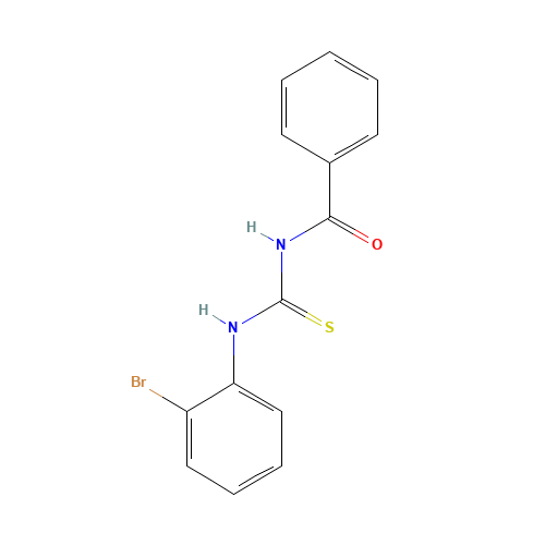 N-[(2-bromophenyl)carbamothioyl]benzamide (CAS: 5391-29-7) - Related Chemical Product