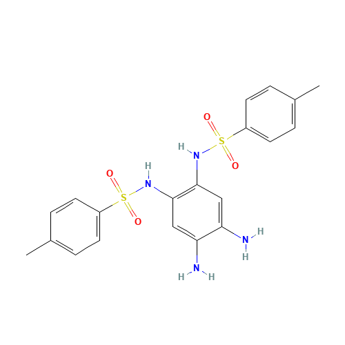 N,N'-(4,5-dinitro-1,2-phenylene)bis(4-methylbenzenesulfonamide) (CAS: 23680-12-8) - Related Chemical Product