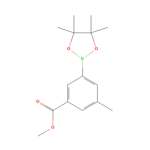 methyl 3-methyl-5-(4,4,5,5-tetramethyl-1,3,2-dioxaborolan-2-yl)benzoate (CAS: 929626-17-5) - Related Chemical Product