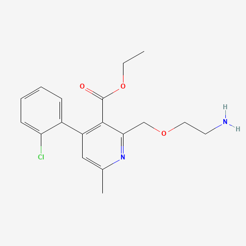 ethyl 2-(2-aminoethoxymethyl)-4-(2-chlorophenyl)-6-methylpyridine-3-carboxylate (CAS: 113994-36-8) - Related Chemical Product