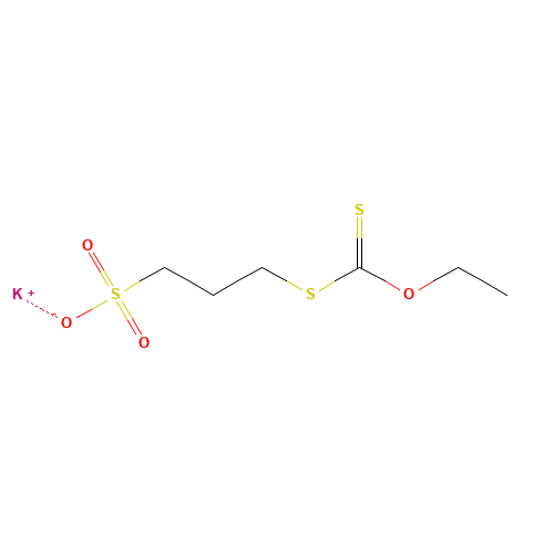 potassium;3-ethoxycarbothioylsulfanylpropane-1-sulfonate (CAS: 93841-14-6) - Related Chemical Product