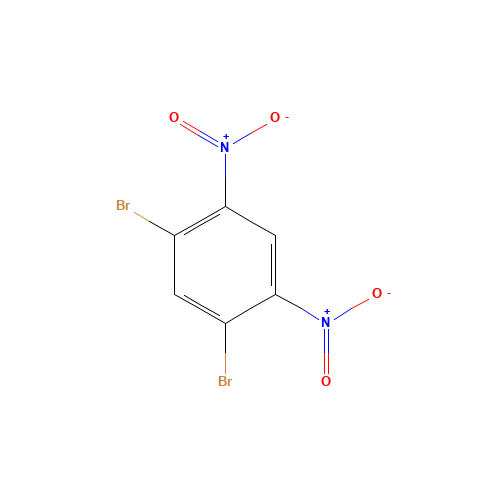 1,3-Dibromo-4,6-dinitrobenzene (CAS: 24239-82-5) - Chemical Structure and Molecular Formula 