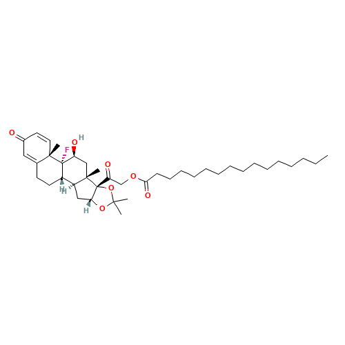 Triamcinolone acetonide 21-palmitate (CAS: 92626-27-2) - Related Chemical Product