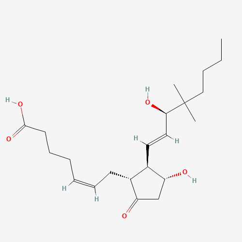 (Z)-7-[(1R,2R,3R)-3-hydroxy-2-[(E,3R)-3-hydroxy-4,4-dimethyloct-1-enyl]-5-oxocyclopentyl]hept-5-enoic acid (CAS: 39746-25-3) - Related Chemical Product