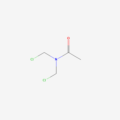 N,N-bis(chloromethyl)acetamide (CAS: 56343-50-1) - Chemical Structure and Molecular Formula 