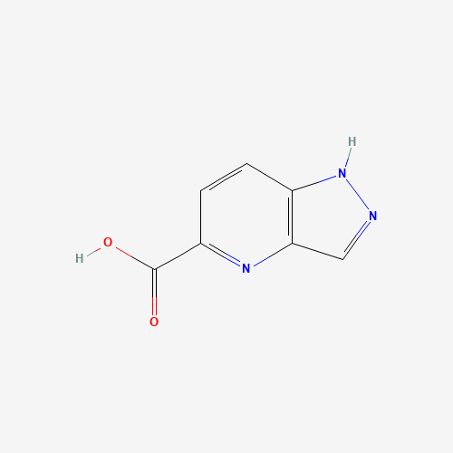 1H-pyrazolo[4,3-b]pyridine-5-carboxylic acid (CAS: 1260670-03-8) - Chemical Structure and Molecular Formula 