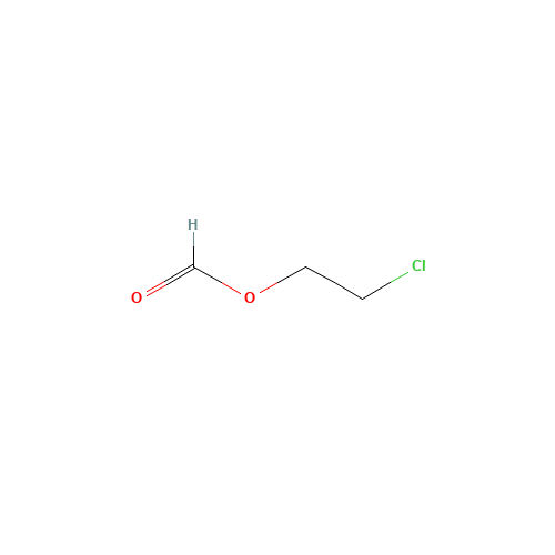 2-chloroethyl formate (CAS: 1487-43-0) - Chemical Structure and Molecular Formula 