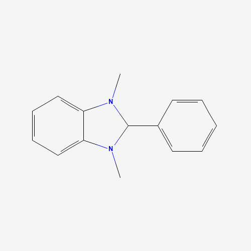 1,3-dimethyl-2-phenyl-2H-benzimidazole chemical structure 1,3-dimethyl-2-phenyl-2H-benzimidazole (CAS: 3652-92-4) - Chemical Structure and Molecular Formula