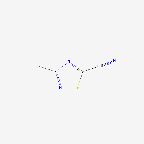 1,2,4-Thiadiazole-5carbonitrile-,3-methyl (CAS: 1490714-51-6) - Related Chemical Product