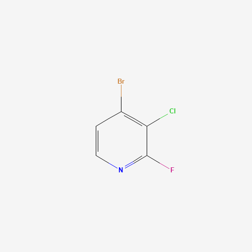 4-bromo-3-chloro-2-fluoropyridine chemical structure 4-bromo-3-chloro-2-fluoropyridine (CAS: 1017793-21-3) - Chemical Structure and Molecular Formula