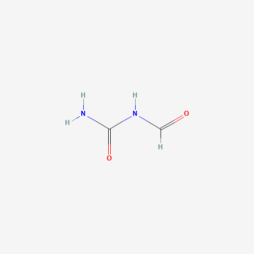N-FORMYLUREA (CAS: 1190-24-5) - Chemical Structure and Molecular Formula 