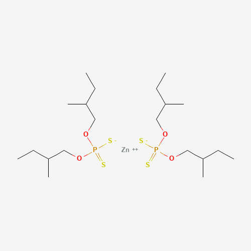 zinc;bis(2-methylbutoxy)-sulfanylidene-sulfido-$l^{5}-phosphane (CAS: 64191-10-2) - Related Chemical Product
