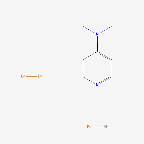 4-DIMETHYLAMINOPYRIDINIUM BROMIDE PERBROMIDE (CAS: 92976-81-3) - Chemical Structure and Molecular Formula 